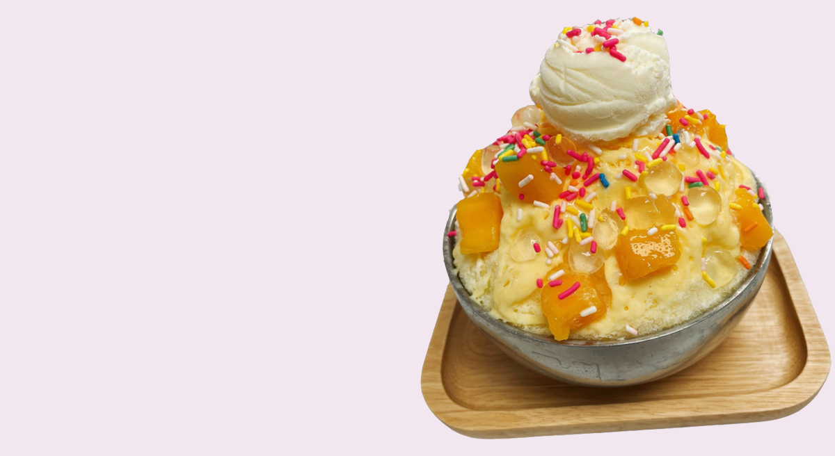 Golden House with Snow Milk